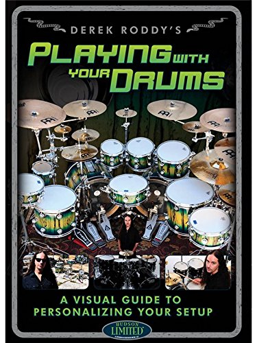 DVD cover featuring a drum kit and three images of a man playing drums.