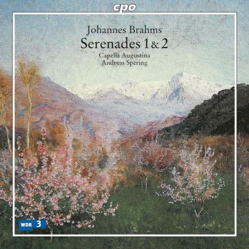 A CD cover featuring a serene landscape painting with text overlay.