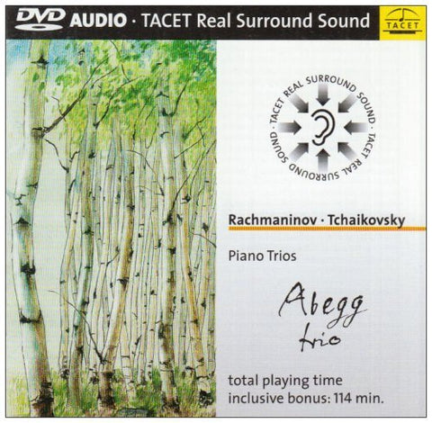 Tchaikovsky/rachmaninov: Klaviertrios [DVD]