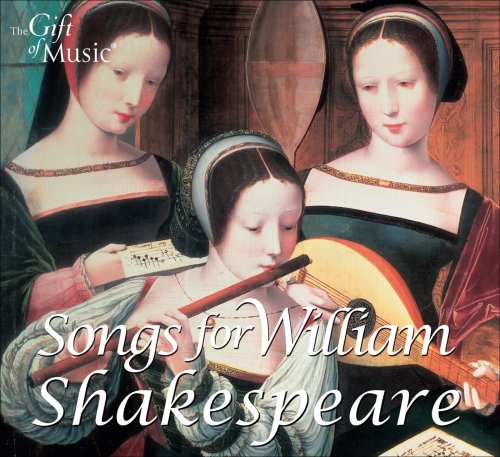 "CD cover featuring Renaissance painting of three women playing musical instruments."