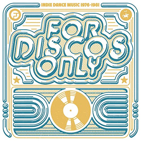 Various - For Discos Only: Indie Dance Music From Fantasy & Vanguard Records (1976-1981) [CD]