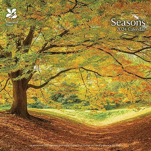 National Trust Seasons Wall Calendar 2024