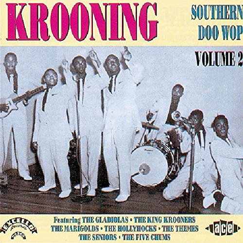 CD cover: vintage photo of a band, text “Southern Doo Wop Vol.2: Krooning”.