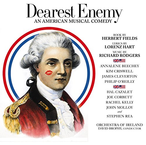 "CD cover with portrait of man in 18th-century uniform and red lipstick mark."