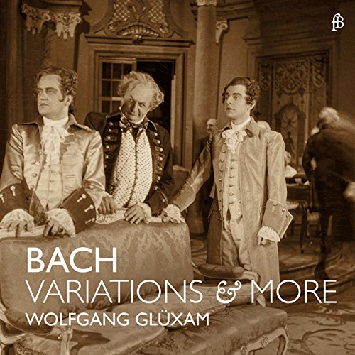 Sepia-toned album cover with three men in 18th-century attire and white text overlay.