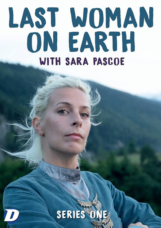 Sara Pascoe on the cover of the DVD Last Woman on Earth Series One.