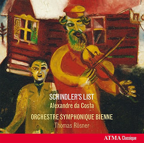 "CD cover with abstract painting of man playing violin and another figure beside him."