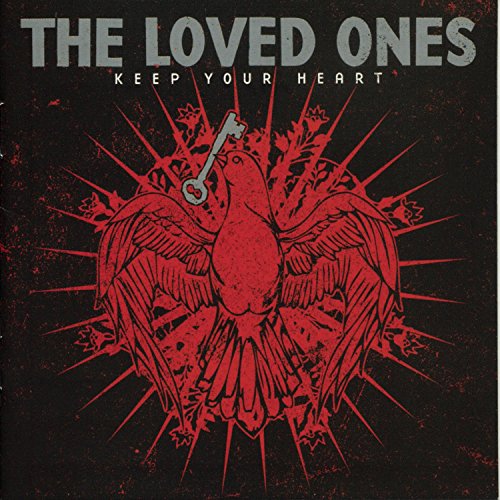 Album cover art featuring a red bird with a key, on a black background.