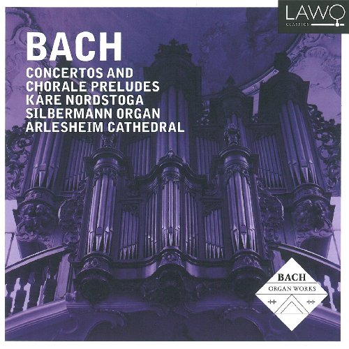CD cover with a blue-toned image of an ornate pipe organ and white text.