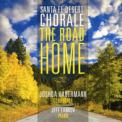 "CD cover with a road and trees, titled 'The Road Home'".
