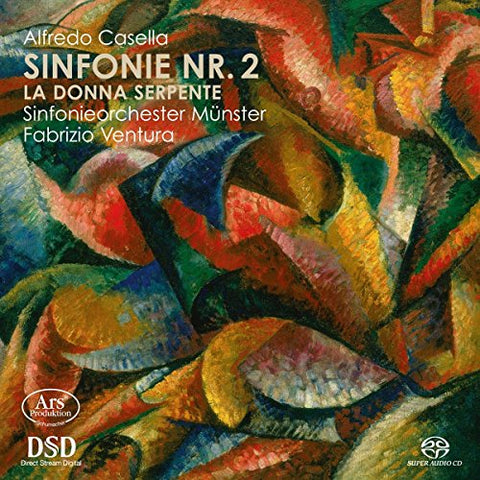 Ventura/sinfonieorche Fabrizio - Casella: Symphony No. 2 & La donna serpente: Orchestral Fragments [CD]