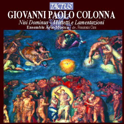 CD cover with a painting of a woman playing a lute.
