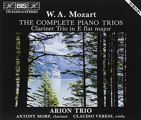 Alpenheimarion Ensmorfveres - Mozart: Complete Piano Trios / Clarinet Trio in E flat major [CD]