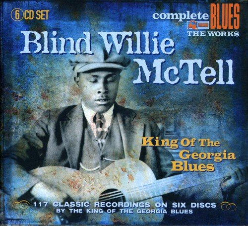CD cover featuring Blind Willie McTell holding a guitar, with title and artist name.