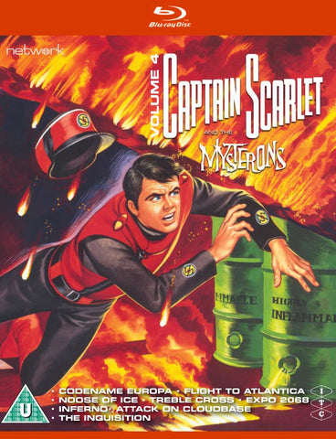 Captain Scarlet & Mysterons: Vol 4 [BLU-RAY]