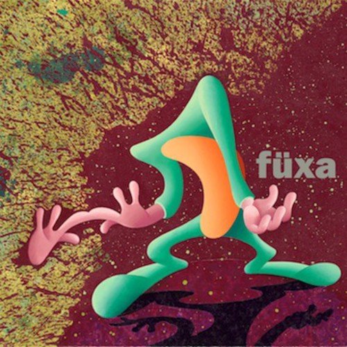 "CD album cover with abstract green figure on red and gold background, titled 'Electric Sound of Summer'."