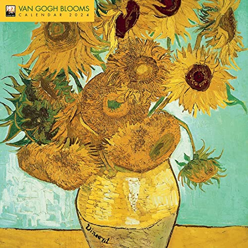 Vincent van Gogh Blooms Wall Calendar 2024 (Art Calendar): Original Flame Tree Publishing-Kalender [Kalender]