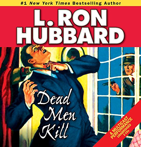 Red cover art depicting a man being strangled, with a detective in the background.