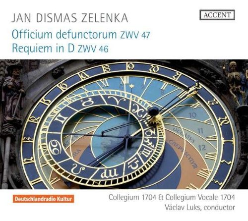 Luks/collegium 1704/collegium - Zelenka: Officium Defunctorum (Zwv 47), Requiem in D (Zwv 46) [CD]