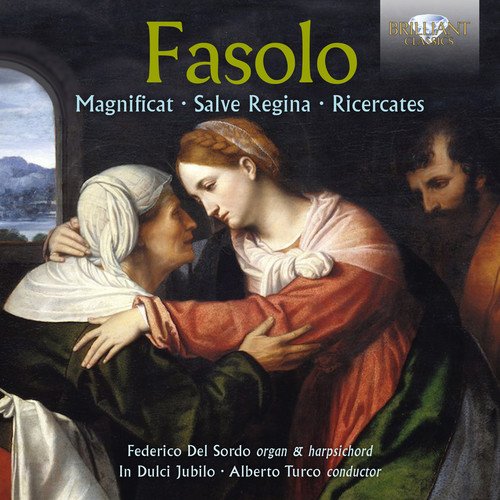 A CD cover featuring a Renaissance painting of three embracing figures.