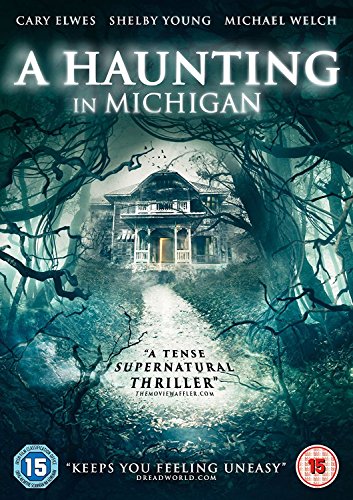 A DVD cover featuring a haunted house surrounded by dark, twisted trees and foliage.
