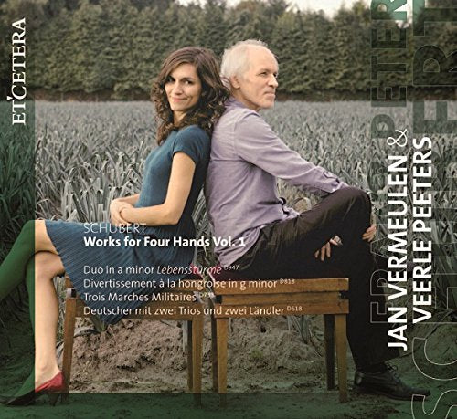 Jan Vermeulen & Veerle Peeters - SCHUBERT:Works for 4 hands Vol. 1 [CD]