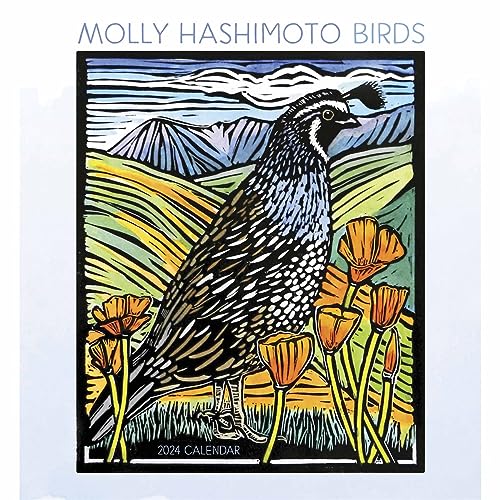 Molly Hashimoto, Birds Deluxe Calendar 2024