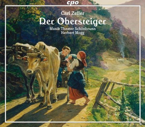 A CD cover featuring a painting of a man and woman with a cow.