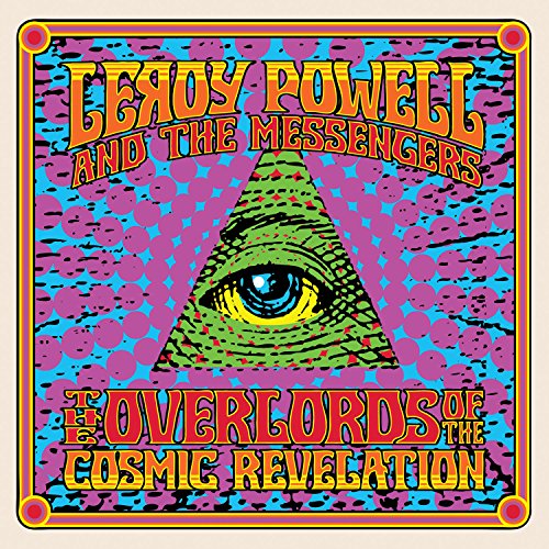 "Album cover art featuring an eye inside a triangle on a purple background."