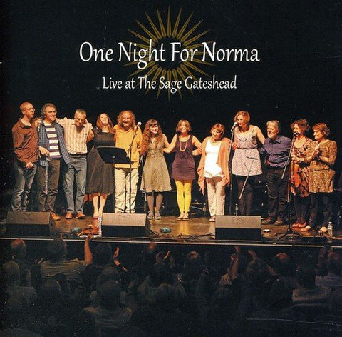 One Night For Norma - Live at The Sage, Gateshead Audio CD