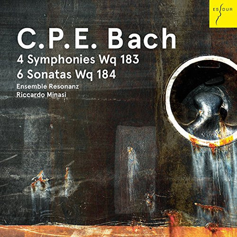 Ensemble Resonanz - C.P.E. Bach: 4 Symphonies, Wq 183 - 6 Sonatas, Wq 184 [CD]