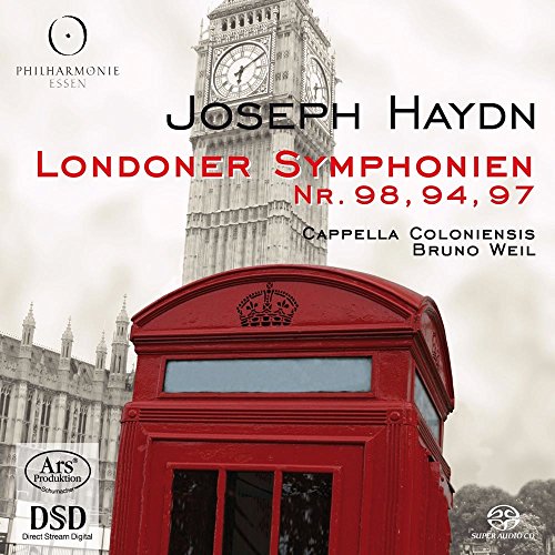 Weil/Cappella Coloniensis - Joseph Haydn: London Symphonies Vol. 2: Symphonies Nos. 94, 97 & 98 [CD]