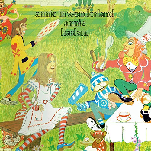 "CD cover art featuring a whimsical illustration of a girl and fantastical characters."