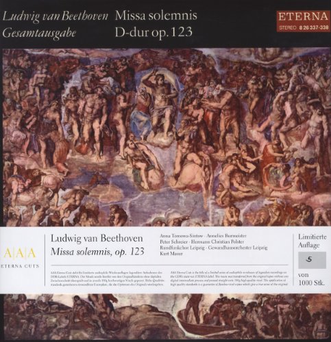 Gewandhausorc Leipzig / K.mas - Beethoven: Missa Solemnis [VINYL]