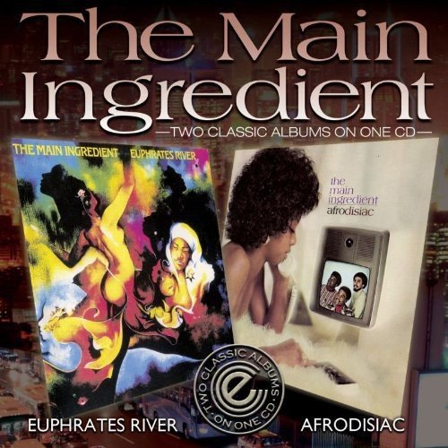 CD cover art for "The Main Ingredient" featuring two album covers and title text.