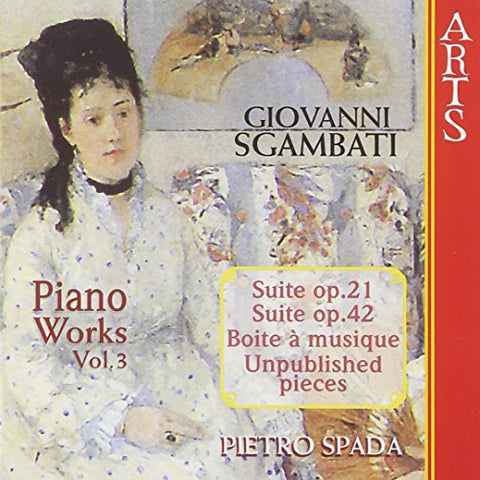 Pietro Spada - Giovanni Sgambati: Complete Piano Works, Vol. 3 [CD]