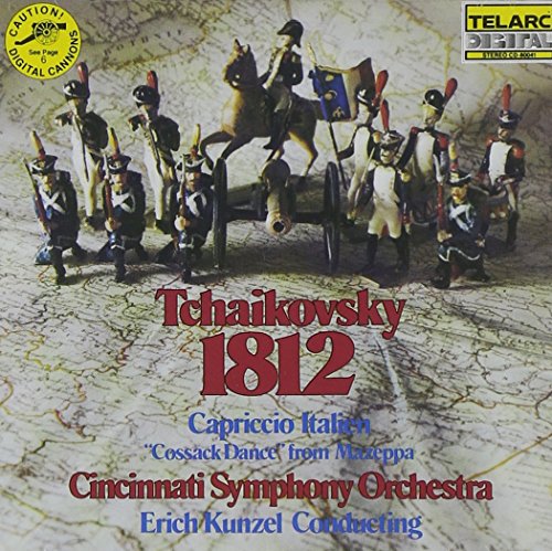 Cincinnati Symphony Orchestra & Erich Kunzel - Tchaikovsky: 1812; Capriccio Italien; Cossack Dance [CD]