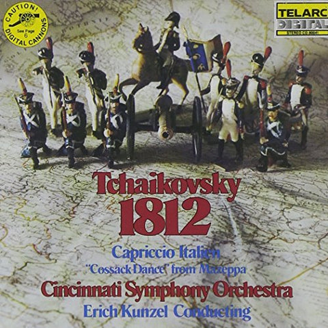 Cincinnati Sym Orc/kunzel - Tchaikovsky/1812 Overture [CD]