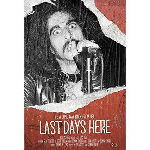 Pentagram Last Days Here DVD