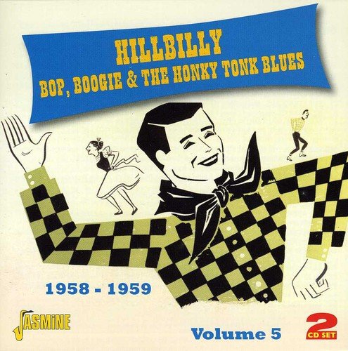 "CD cover art featuring a man in checkered shirt, dancing figures, and text."
