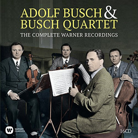 Adolf Busch - Adolf Busch & The Busch Quarte [CD] Sent Sameday*