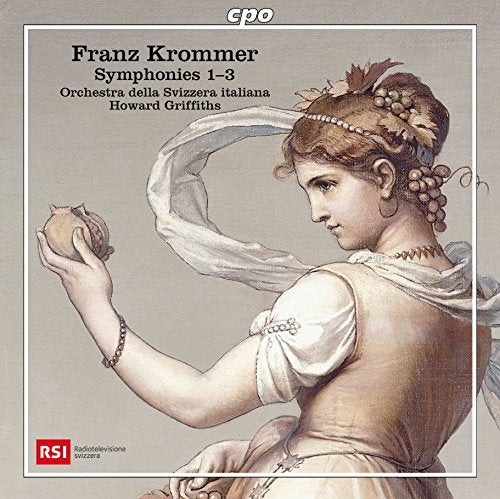 A CD cover featuring a classical drawing of a woman holding a seashell.