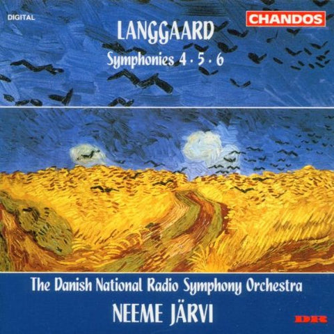 Danish Nrsojarvi - SYMPHONIES No 4,5,6 [CD]