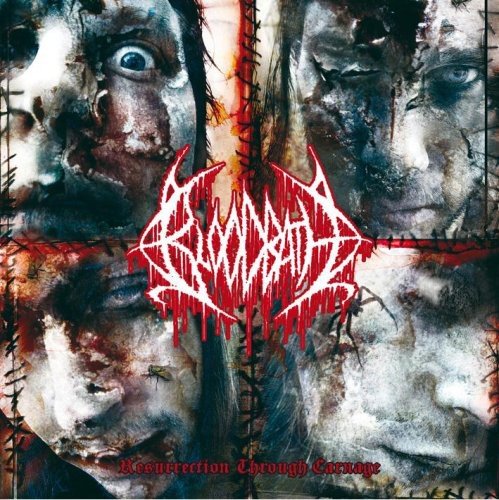 A CD album cover with a gruesome, collaged image and red, gothic text.