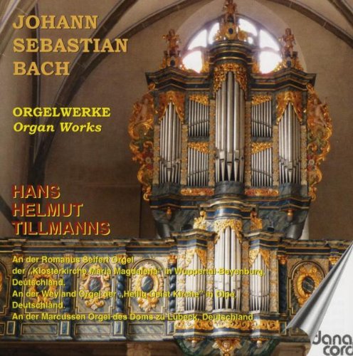 CD cover featuring a large, ornate pipe organ in a church.