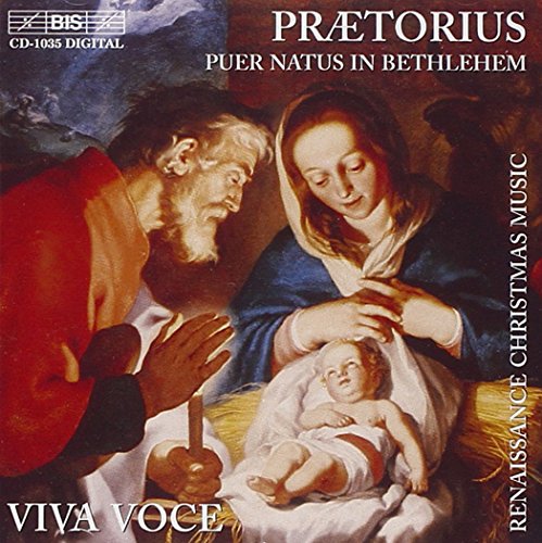 "CD cover featuring a Renaissance painting of Mary, Joseph, and baby Jesus."