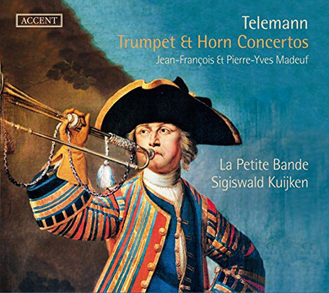 Madeuf  J.-f. & P.-y./kuijken - Trumpet & Horn Concertos [CD]