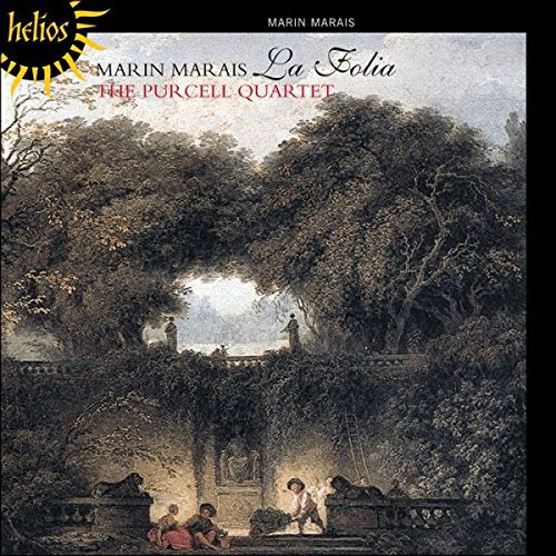 A CD cover featuring a Renaissance-style painting of two figures in a landscape.