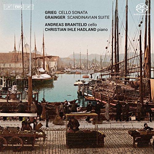 "CD cover featuring a vintage harbor scene with boats and people on cobblestone dock."
