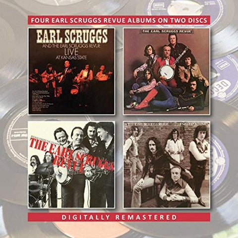 Earl Scruggs Revue - Live At Kansas State / The Earl Scruggs Revue / Rockin Cross The Country / Family Portrait [CD]
